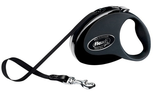 Lesa retractabila Flexi Collection Band M 5M Negru